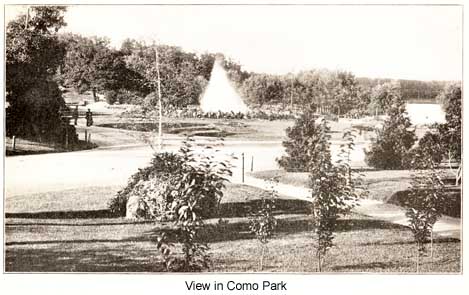 View in Como Park