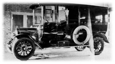 Saint Paul's First Motorized Police Ambulance