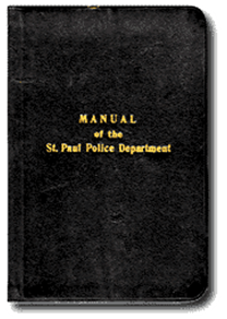 Manual of the St. Paul Police Department