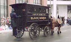 Black Maria during the Winter Carnival parade